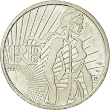 France, 5 Euro, 2008, MS(63), Silver, KM:1534