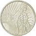 France, 5 Euro, 2008, MS(63), Silver, KM:1534
