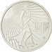 France, 15 Euro, 2008, MS(63), Silver, Gadoury:2, KM:1535