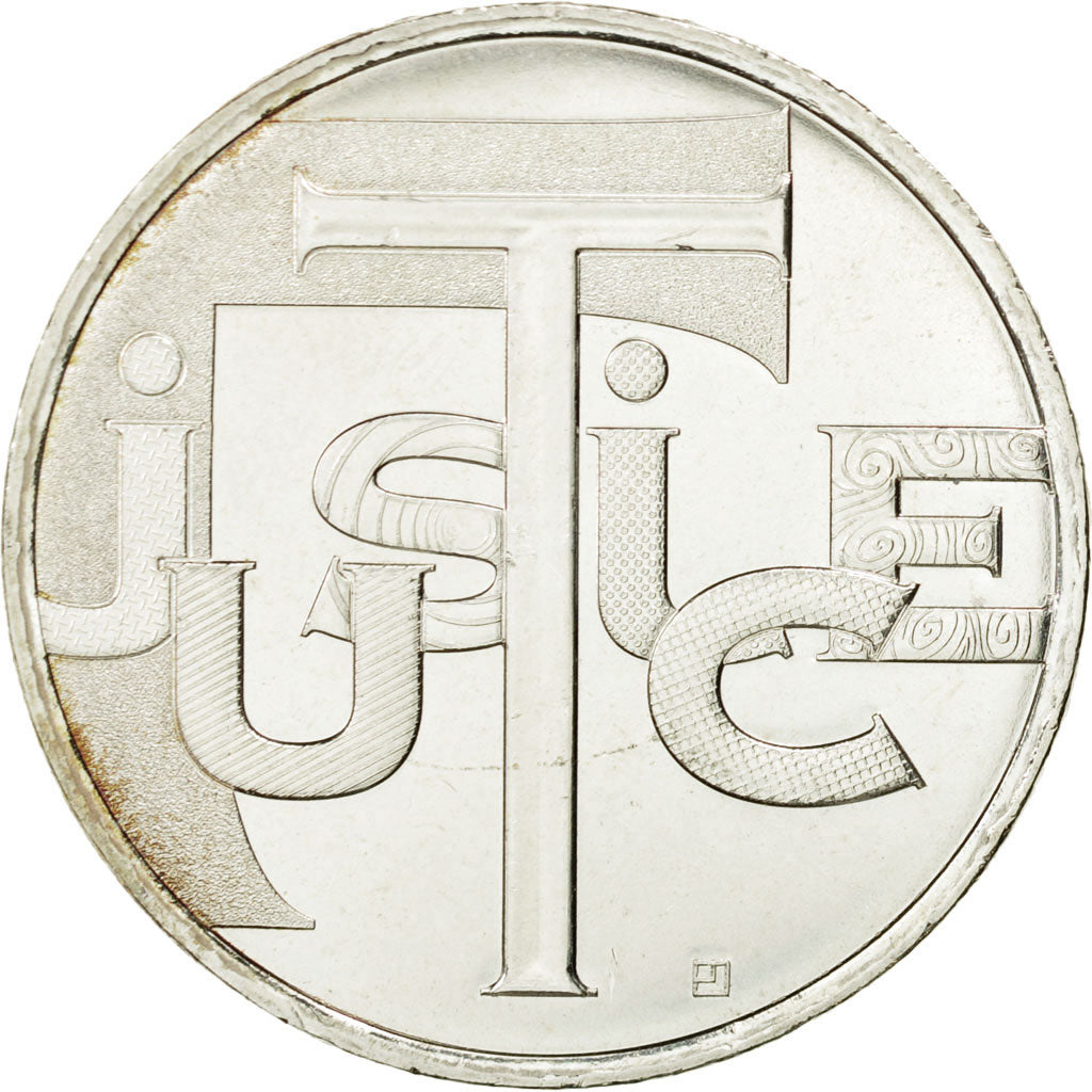 Coin, France, 25 Euro, Justice, 2013, MS(63), Silver