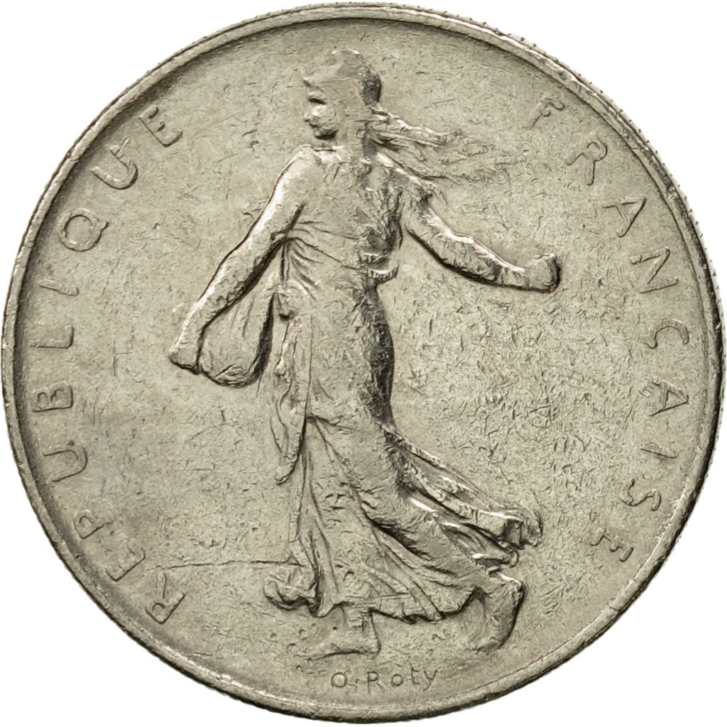 Monnaie, France, Semeuse, Franc, 1968, Paris, TTB+, Nickel, KM:925.1