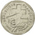 Moneda, Francia, Jean Moulin, 2 Francs, 1993, Paris, MBC, Níquel, KM:1062