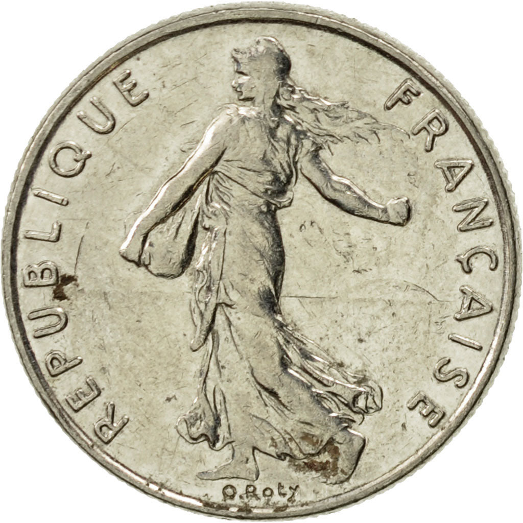 Moneta, Francia, Semeuse, 1/2 Franc, 1986, Paris, BB, Nichel, KM:931.1