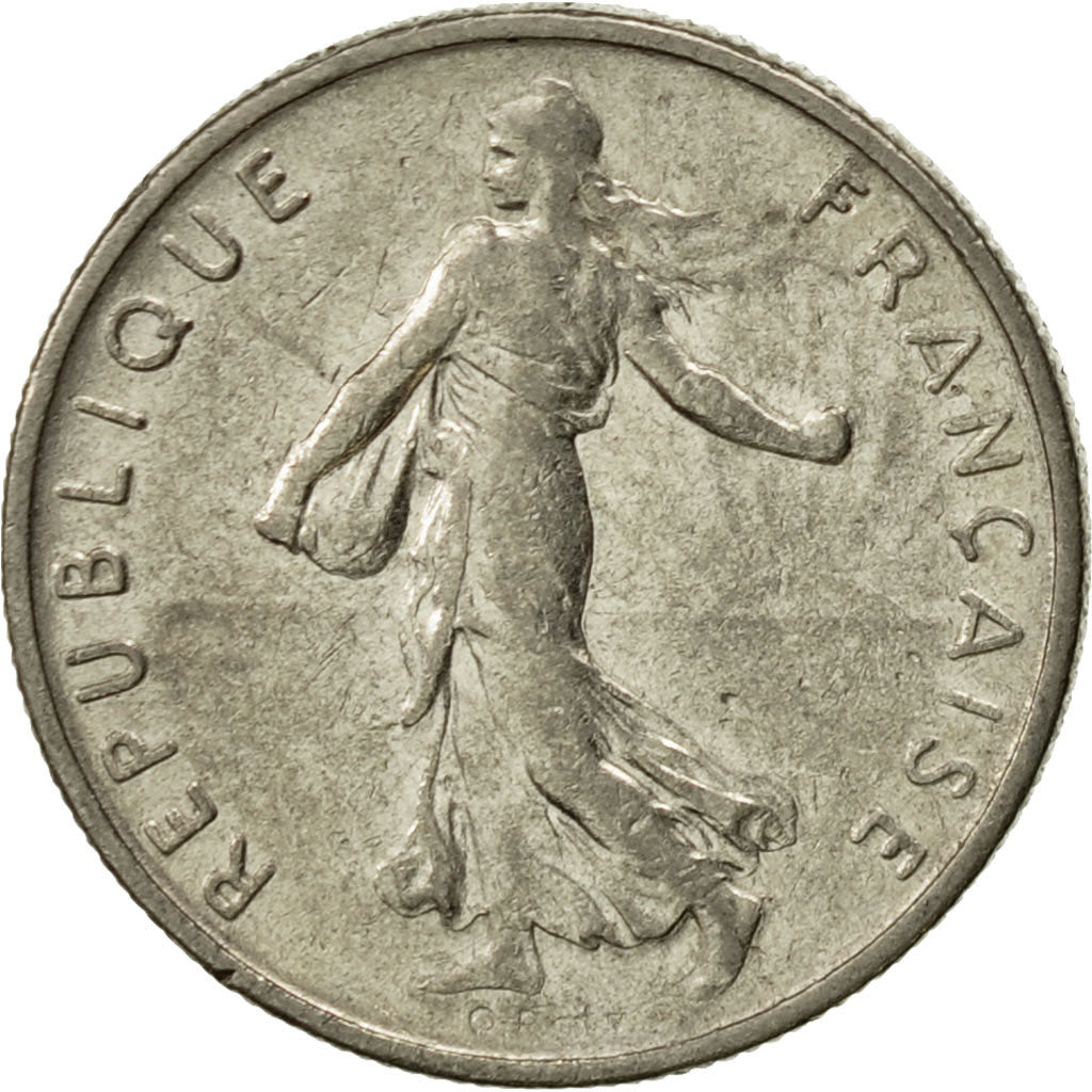 Monnaie, France, Semeuse, 1/2 Franc, 1970, Paris, TTB+, Nickel, KM:931.1