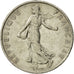 Munten, Frankrijk, Semeuse, 1/2 Franc, 1975, Paris, ZF+, Nickel, KM:931.1