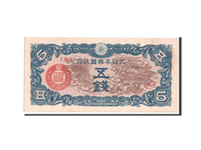 China, 5 Sen, 1940, KM #M9a, EF(40-45)