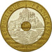 Coin, France, Mont Saint Michel, 20 Francs, 1992, Paris, AU(50-53)