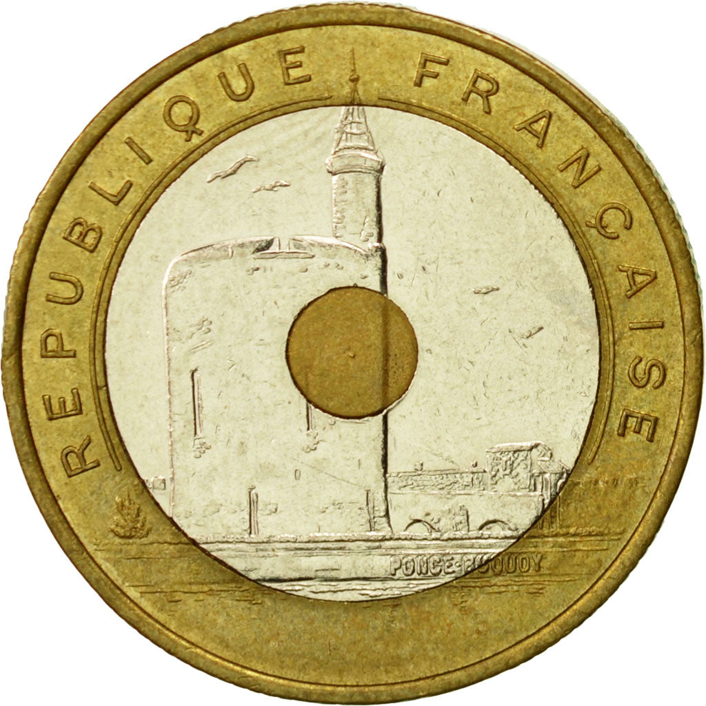 Munten, Frankrijk, Jeux Méditerranéens, 20 Francs, 1993, Paris, ZF