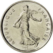 Moneta, Francia, Semeuse, 5 Francs, 1994, Paris, SPL, Nichel placcato