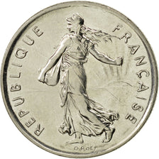 Coin, France, Semeuse, 5 Francs, 1995, Paris, MS(63), Nickel Clad Copper-Nickel