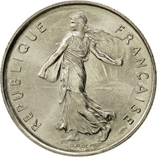 Coin, France, Semeuse, 5 Francs, 1989, Paris, MS(63), Nickel Clad Copper-Nickel