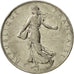 Moneta, Francia, Semeuse, Franc, 1976, Paris, BB+, Nichel, KM:925.1, Gadoury:474