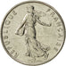 Moneda, Francia, Semeuse, 1/2 Franc, 1985, Paris, MBC+, Níquel, KM:931.1