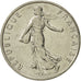 Coin, France, Semeuse, 1/2 Franc, 1987, Paris, AU(50-53), Nickel, KM:931.1