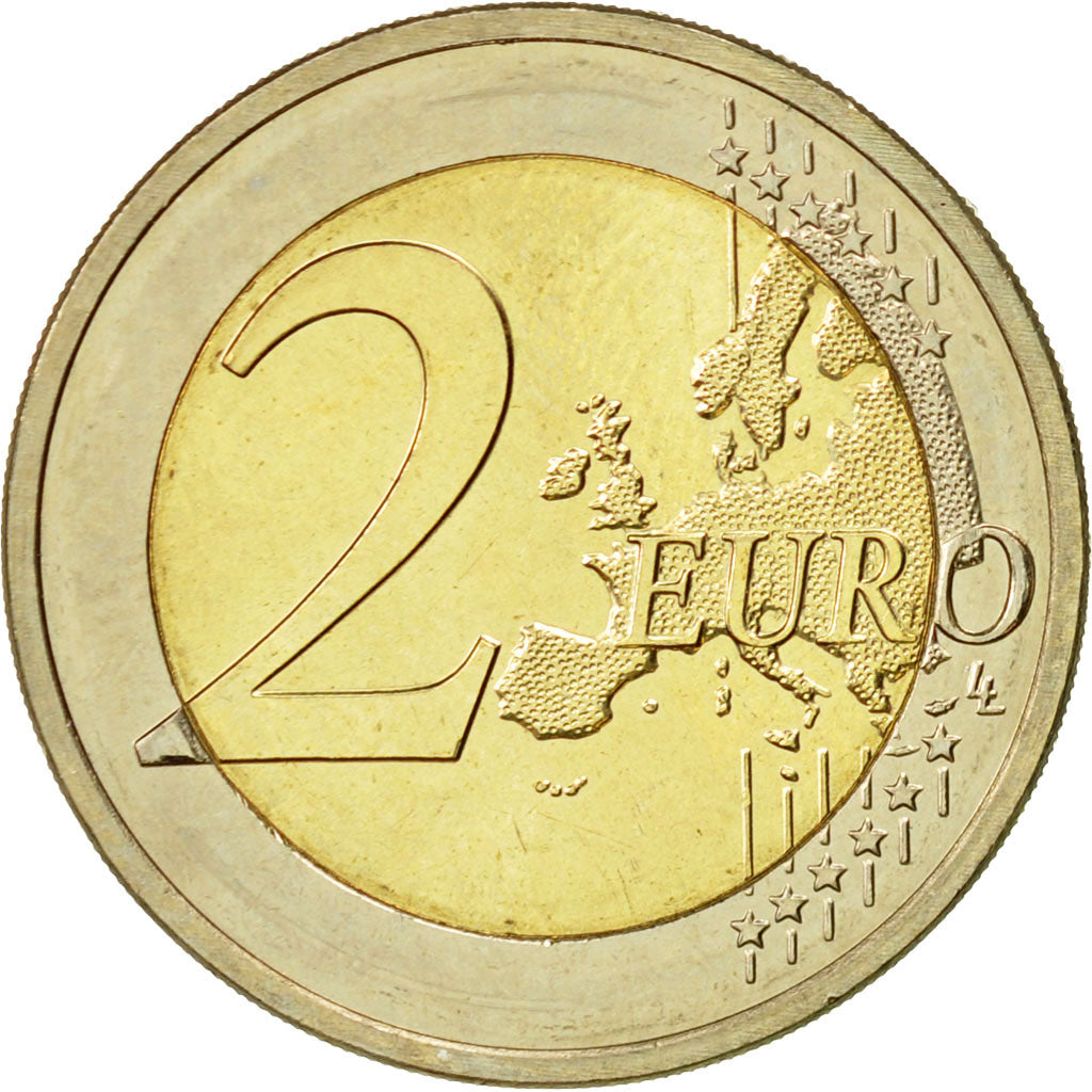 Luxembourg, 2 Euro, Mariage Princier, 2012, MS(63), Bi-Metallic, KM:120