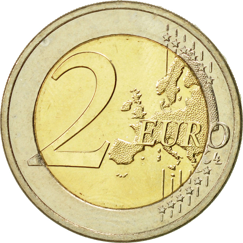 Luxembourg, 2 Euro, Hymne National, 2013, MS(63), Bi-Metallic