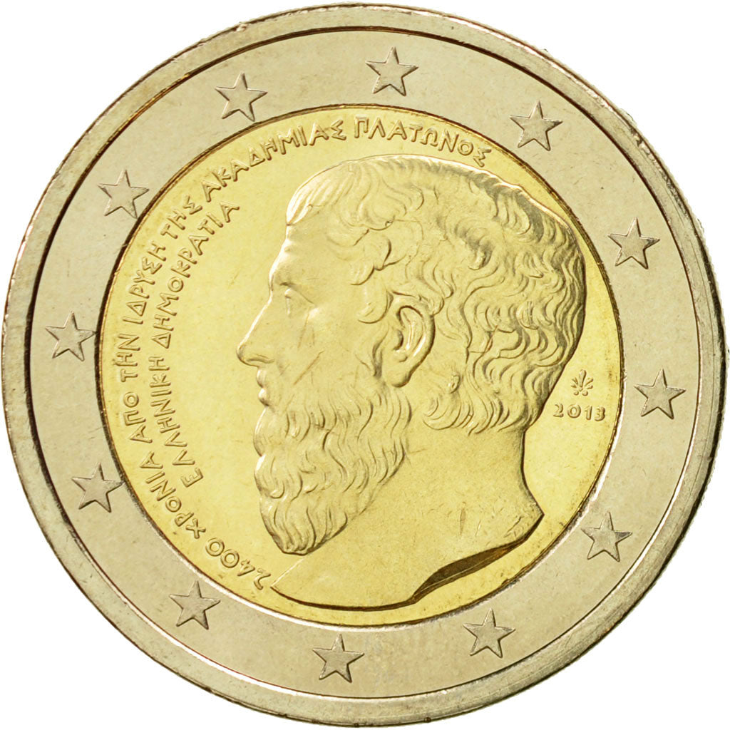 Griekenland, 2 Euro, 2013, UNC-, Bi-Metallic