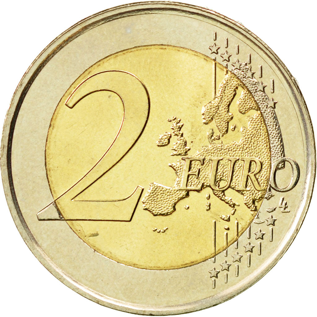 Países Bajos, 2 Euro, Royaume des Pays-Bas, 2013, SC, Bimetálico