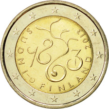 Finlandia, 2 Euro, Parliament, 2013, SC, Bimetálico