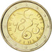 Finlandia, 2 Euro, Parliament, 2013, SC, Bimetálico