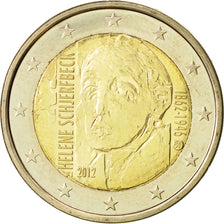 Finlandia, 2 Euro, Helene Schjerfbeck, 2012, SC, Bimetálico, KM:182