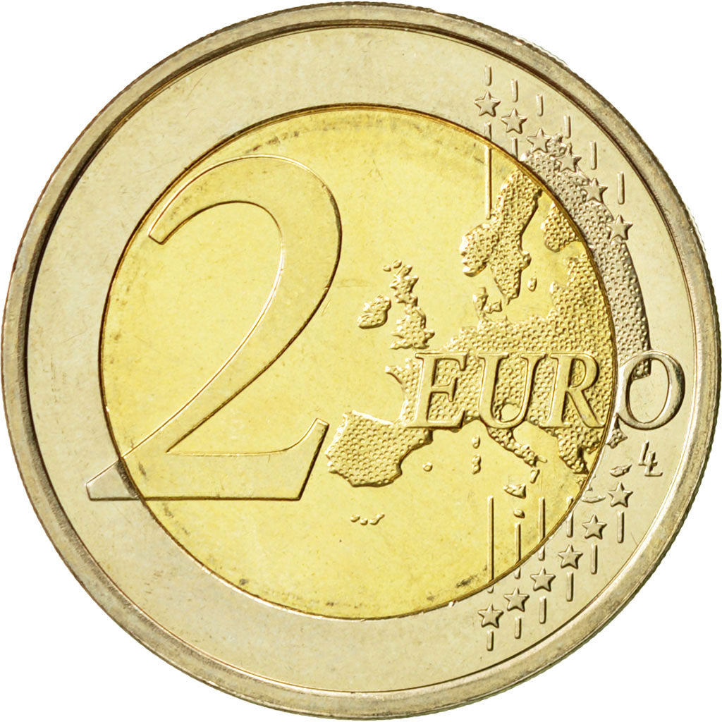 Finlandia, 2 Euro, Helene Schjerfbeck, 2012, SC, Bimetálico, KM:182