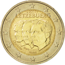 Luxembourg, 2 Euro, Grand-Duché, 2011, MS(63), Bi-Metallic, KM:116