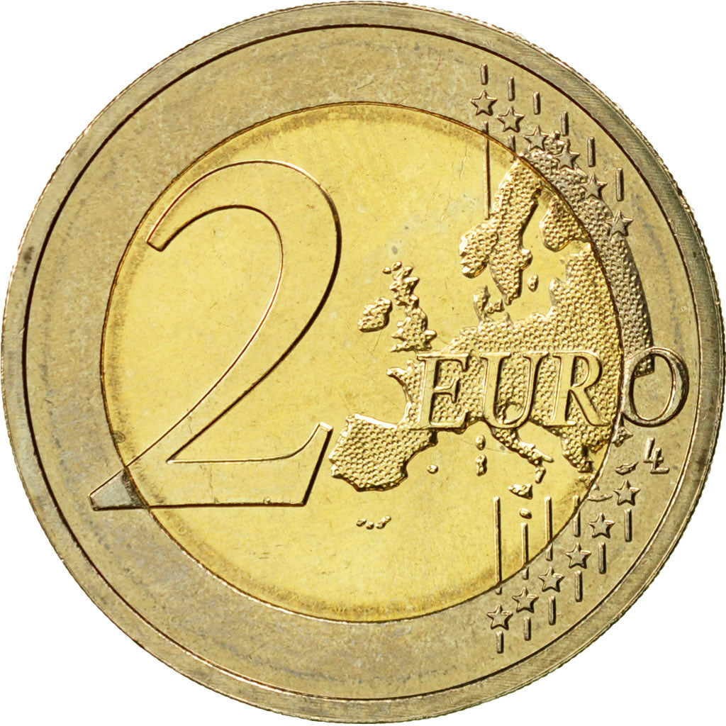 Luxembourg, 2 Euro, Grand-Duché, 2011, MS(63), Bi-Metallic, KM:116