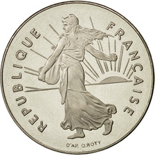 Coin, France, Semeuse, 5 Francs, 1998, Paris, MS(63), Nickel Clad Copper-Nickel