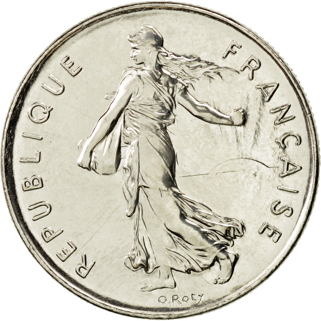 Coin, France, Semeuse, 5 Francs, 2000, Paris, MS(65-70), Nickel Clad