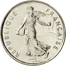 Coin, France, Semeuse, 5 Francs, 2000, Paris, MS(65-70), Nickel Clad