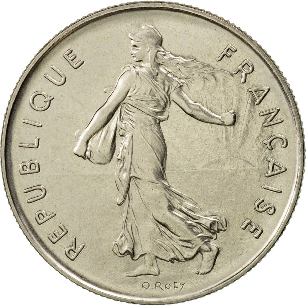 Moneta, Francia, Semeuse, 5 Francs, 1979, Paris, FDC, Nichel placcato