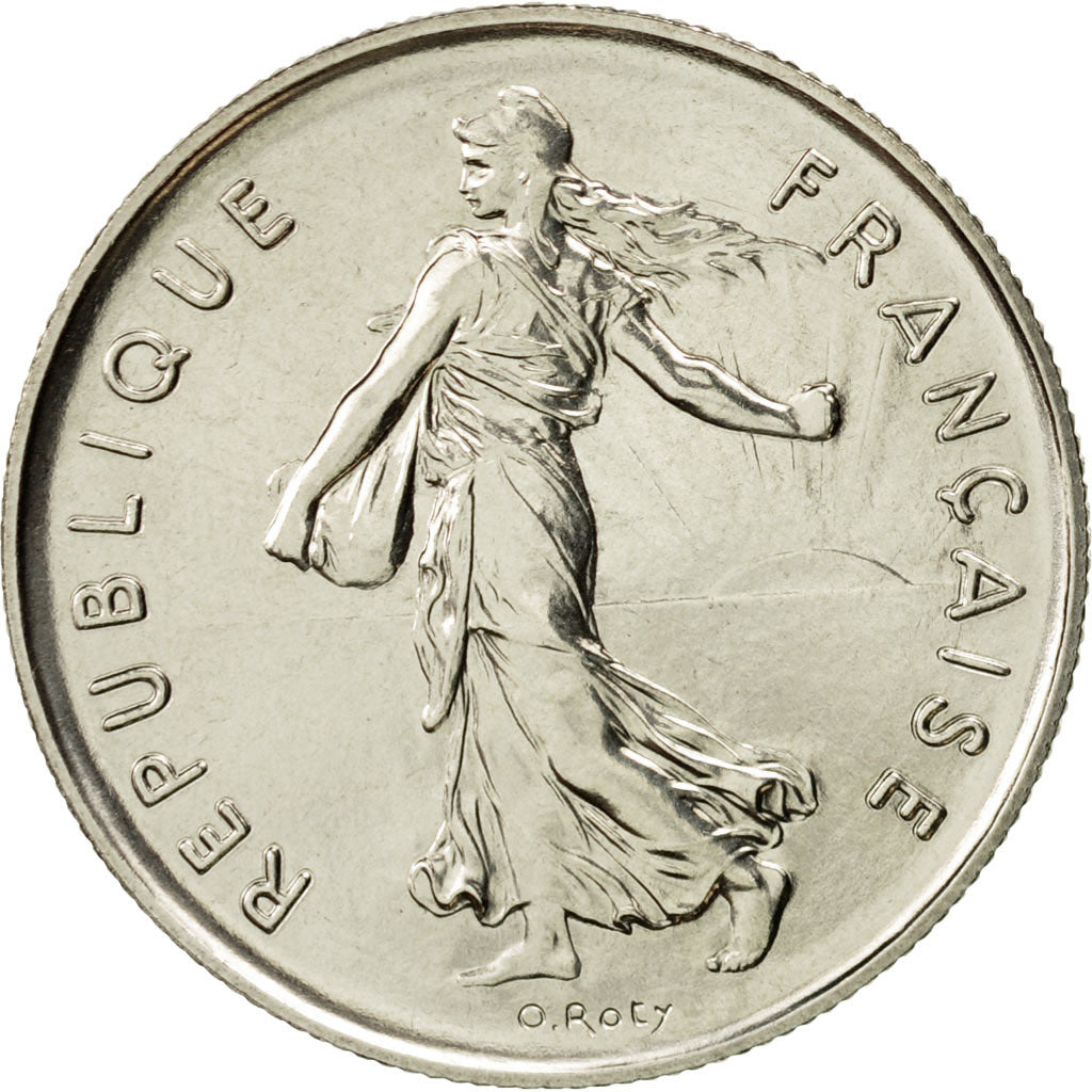 Coin, France, Semeuse, 5 Francs, 1981, Paris, MS(65-70), Nickel Clad