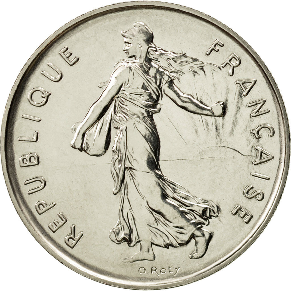 Coin, France, Semeuse, 5 Francs, 1982, Paris, MS(65-70), Nickel Clad