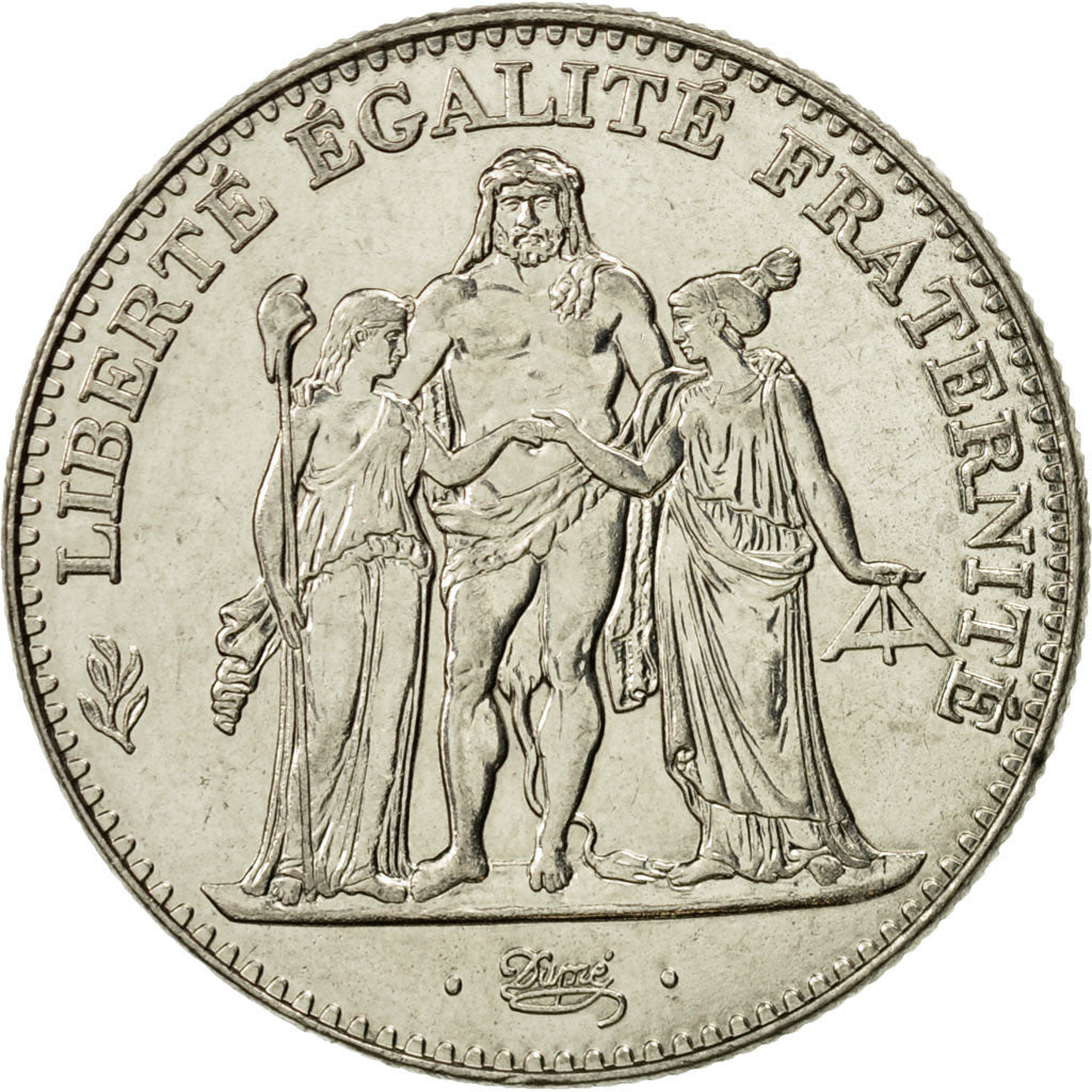 Coin, France, Hercule, 5 Francs, 1996, Paris, MS(65-70), Nickel, KM:1155