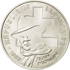 France, Jean Moulin, 100 Francs, 1993, Silver, KM:1023