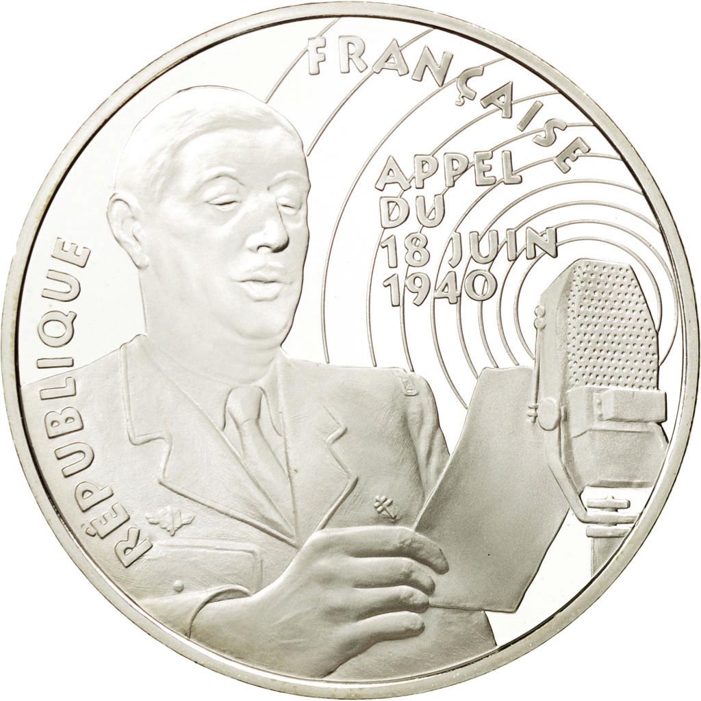 France, 100 Francs, 1994, Paris, MS(65-70), Silver, KM:1038