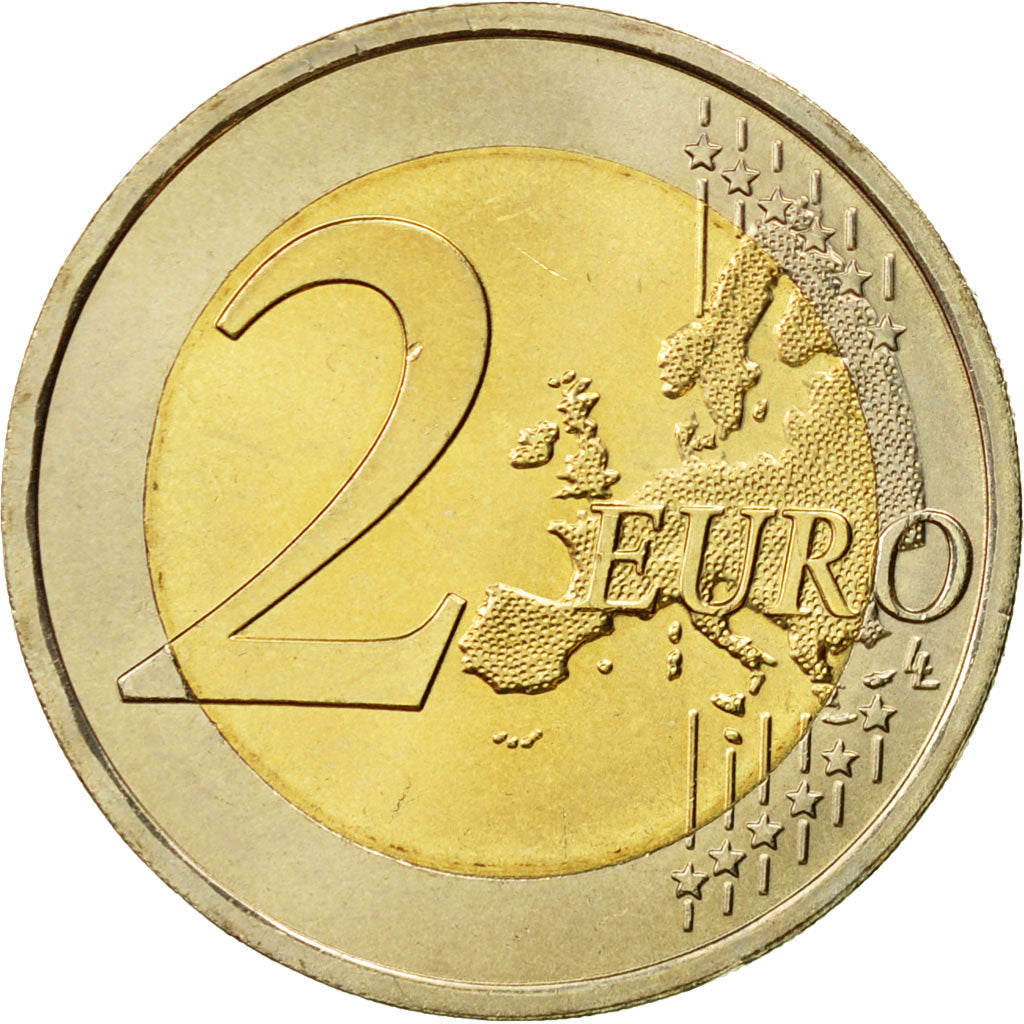 Eslovaquia, 2 Euro, Cyrille, Methode, 2013, SC, Bimetálico, KM:128