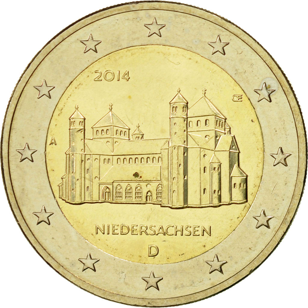 Alemania, 2 Euro, Basse-Saxe, 2014, SC, Bimetálico