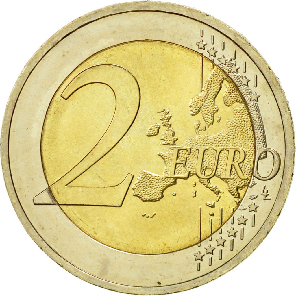 Alemania, 2 Euro, Traité de l'Elysée, 2013, SC, Bimetálico