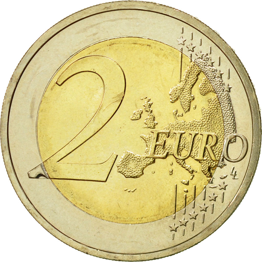 Alemania, 2 Euro, Traité de l'Elysée, 2013, SC, Bimetálico