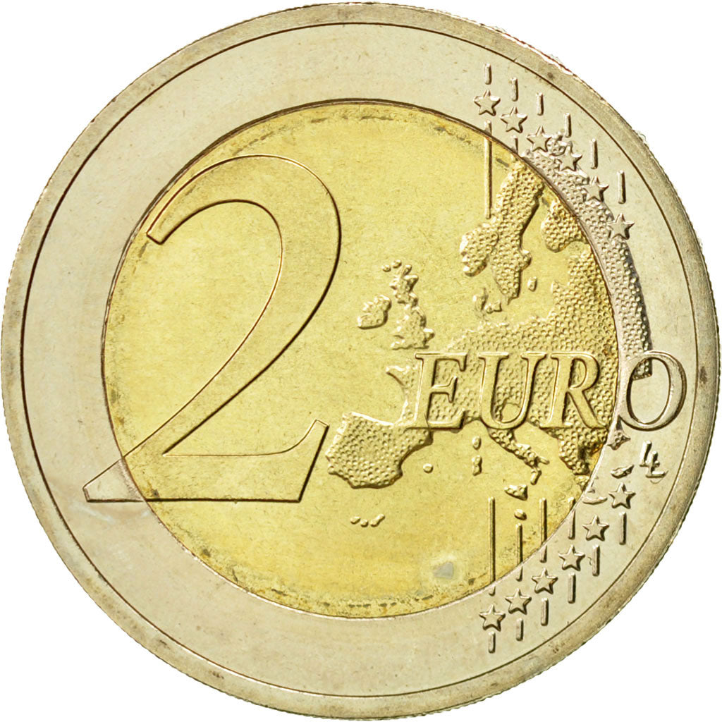 Alemania, 2 Euro, Traité de l'Elysée, 2013, SC, Bimetálico