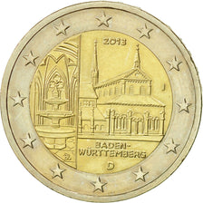 Germany, 2 Euro, Baden-Wurttemberg, 2013, MS(63), Bi-Metallic