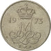 Münze, Dänemark, Margrethe II, 10 Öre, 1973, Copenhagen, SS, Copper-nickel