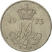 Coin, Denmark, Margrethe II, 10 Öre, 1973, Copenhagen, EF(40-45)