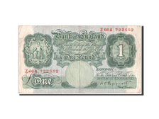 Billet, Grande-Bretagne, 1 Pound, TB+