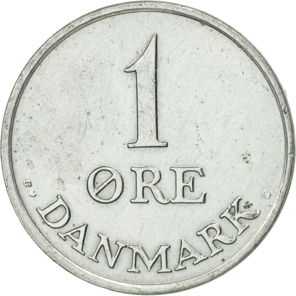 Monnaie, Danemark, Frederik IX, Ore, 1971, Copenhagen, TTB, Zinc, KM:839.2