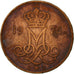 Monnaie, Danemark, Margrethe II, 5 Öre, 1976, Copenhagen, TTB, Copper Clad