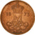 Coin, Denmark, Margrethe II, 5 Öre, 1973, Copenhagen, EF(40-45), Copper Clad