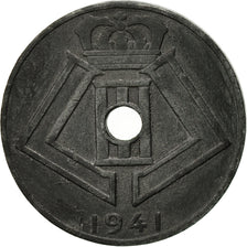 Coin, Belgium, 10 Centimes, 1941, EF(40-45), Zinc, KM:125
